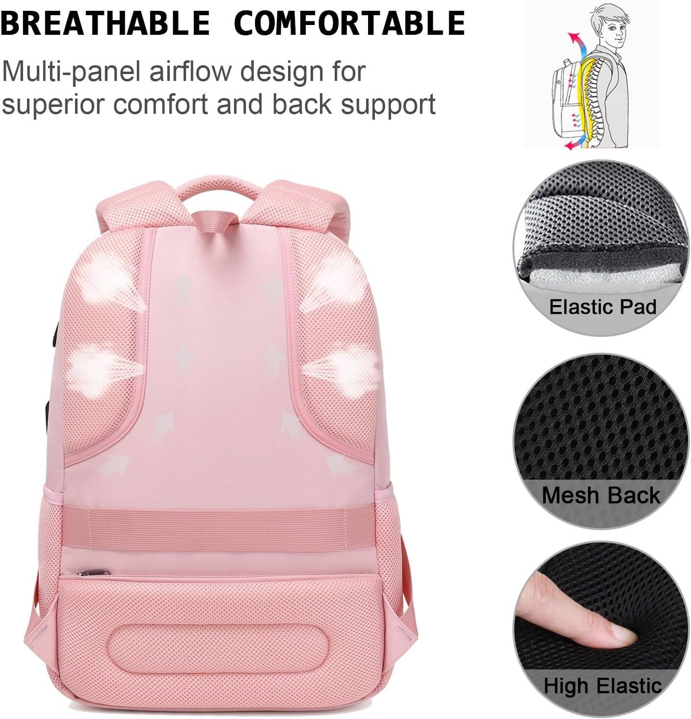 BREATHABLE COMFORTABLE

Multi-panel airflow design for superior comfort and back support

Elastic Pad
Mesh Back
High Elastic