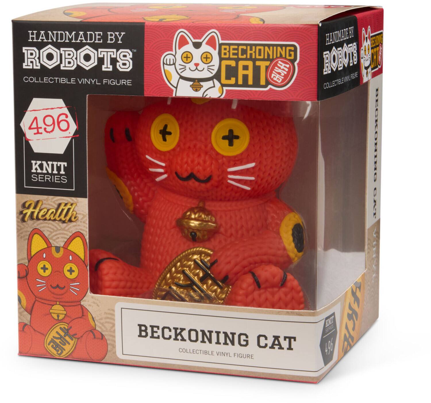 Beckoning Cat Health Vinyl Figure – Handmade by Robots COLLECTIBLES ...