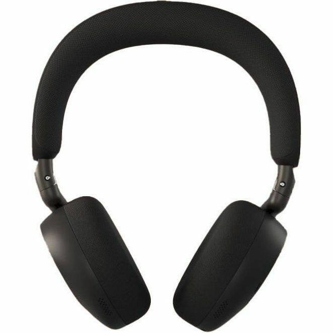 Alt View 4. Jabra - Jabra Evolve3 75 Headset - Stereo - Wireless - Bluetooth - 98.4 ft - 35 Ohm - 20 Hz to 20 kHz - Over-the-head, On-ear - Black.