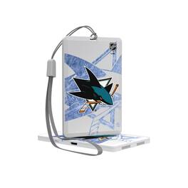 Keyscaper - San Jose Sharks Ice Tilt Pocket Bluetooth Speaker - Multicolor