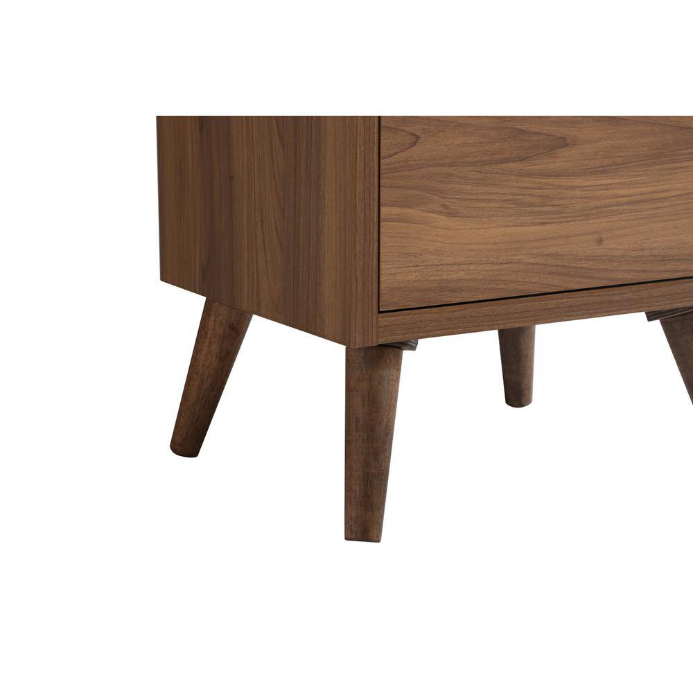 Elegant Kitchen and Bath 18 inch bathroom vanity in Walnut Brown - Best Buy