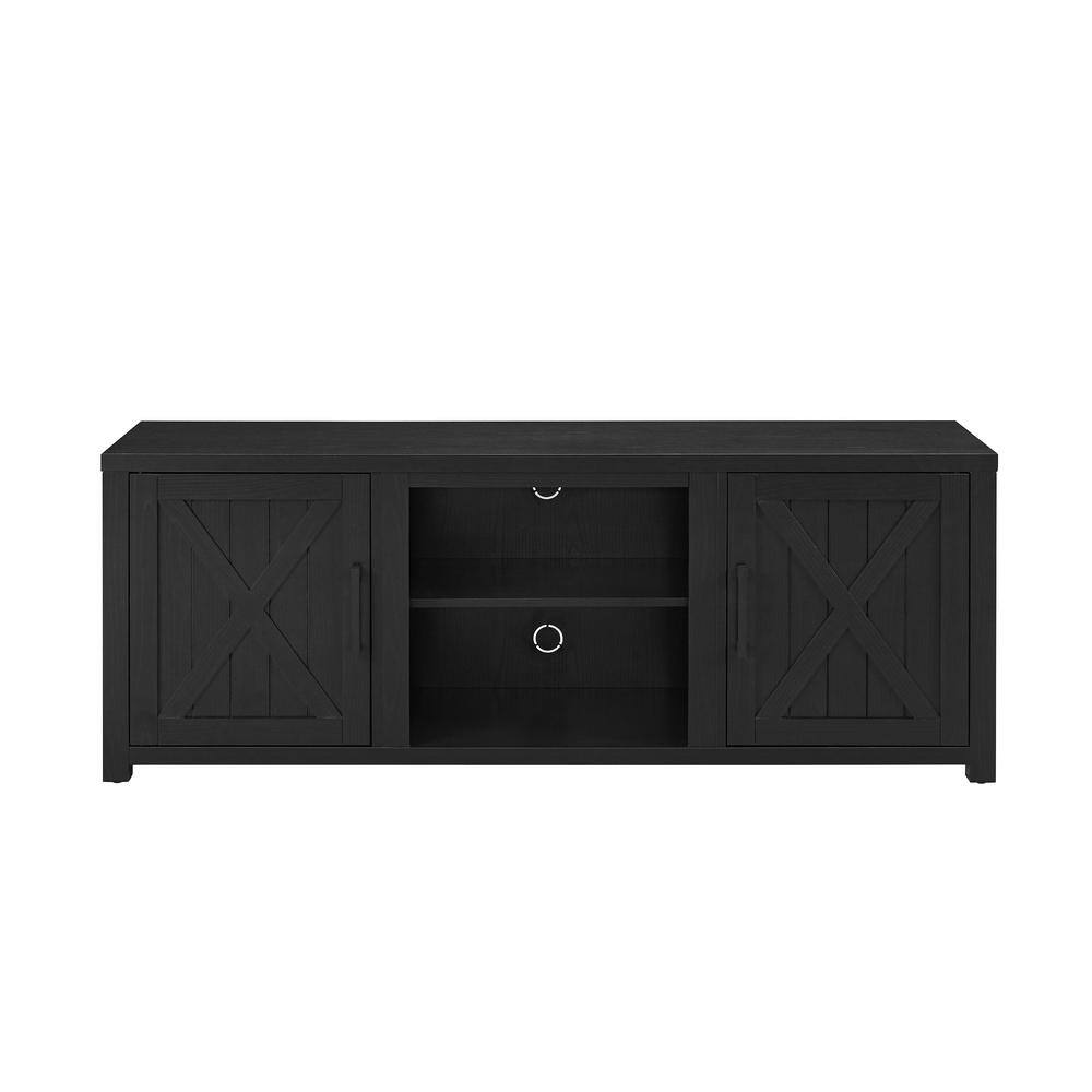 Alt View 1. Crosley Furniture - Gordon Low Profile Tv Stand For 65+ Inch Tv - White.