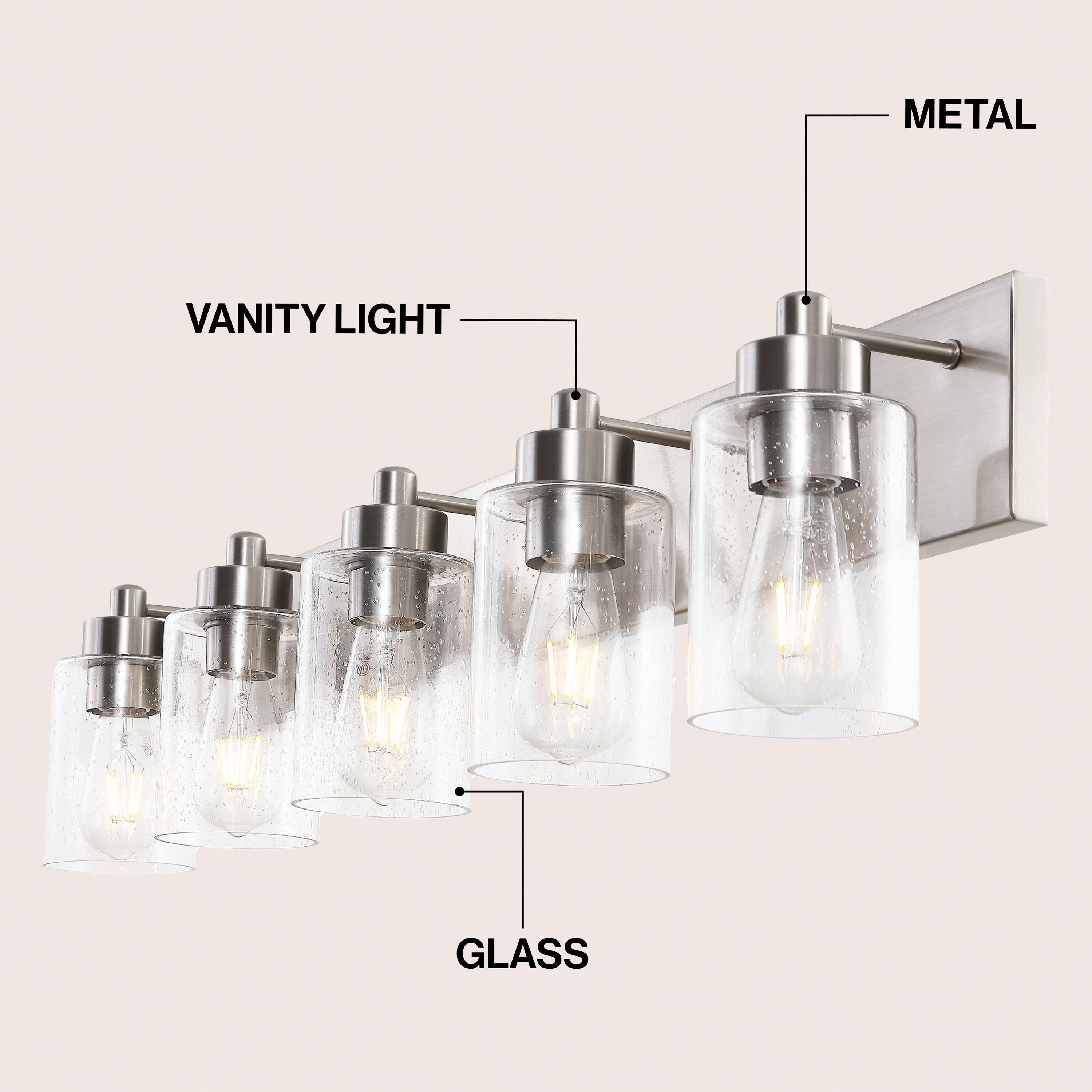 Vanity Light
Metal
Glass