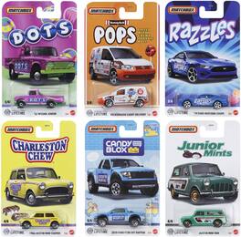 Mattel - Matchbox 1:64 Candy Series 10-Piece C Assortment - COLLECTIBLES - Multicolor