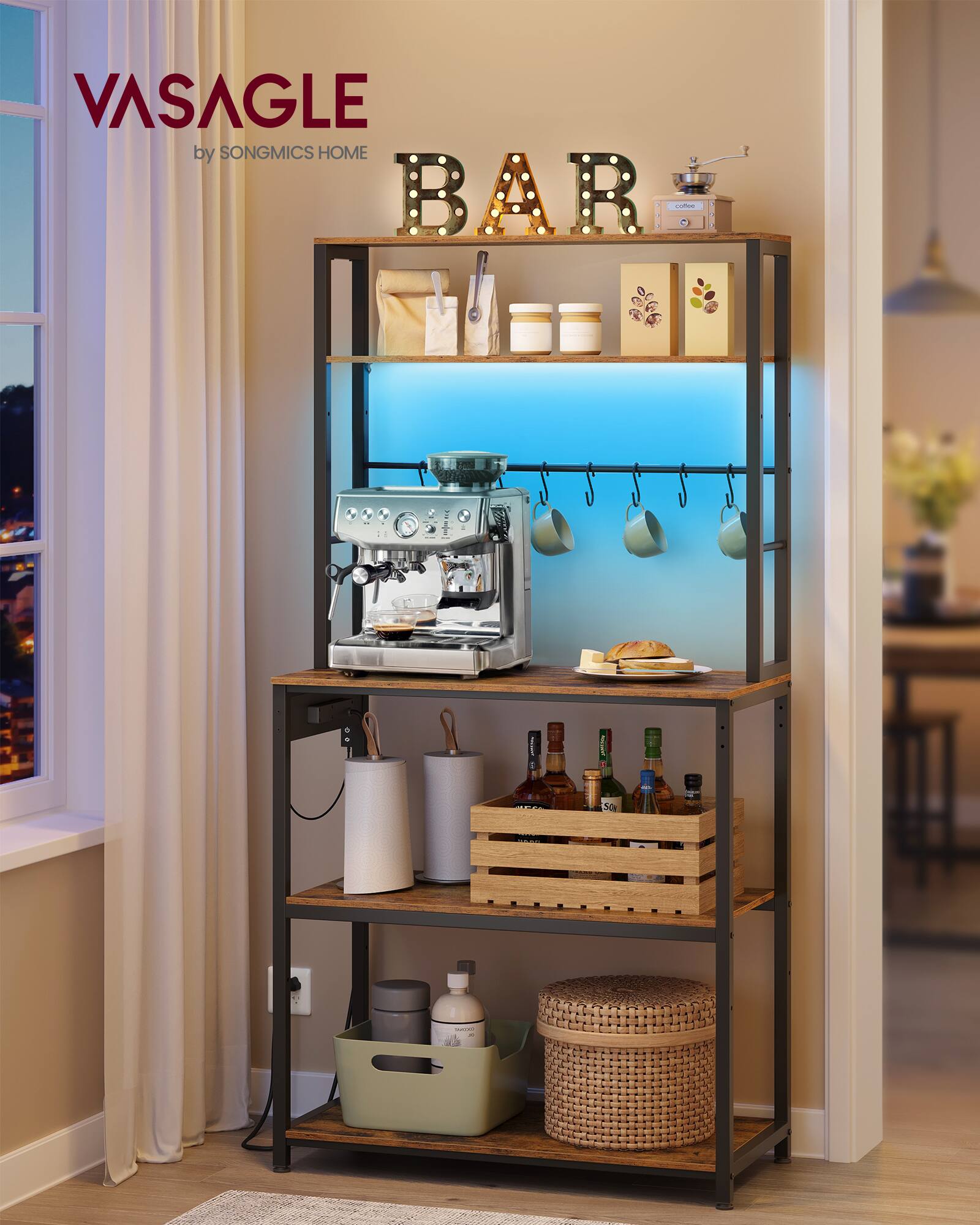 VASAGLE by SONGMICS HOME BAR