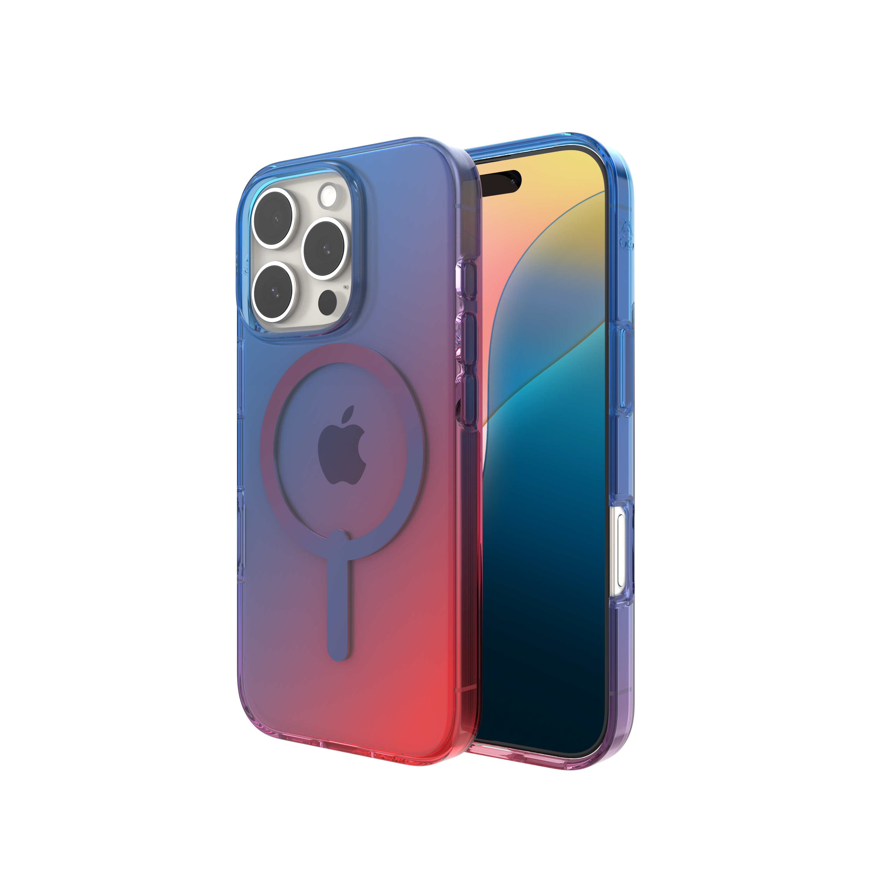 Alt View 3. ZAGG - Tokyo Snap Case for Apple iPhone 16 Pro - Iridescent.