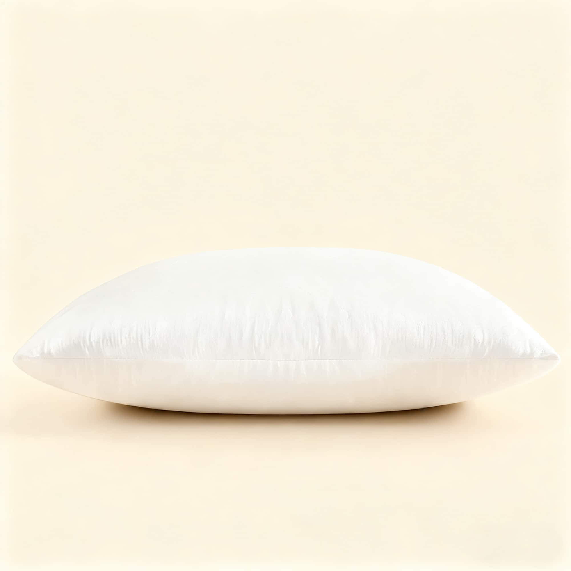Shatex - Extra-firm pillow to relieve neck fatigue and help you sleep soundly and healthily - White
