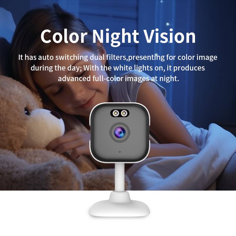 Color Night Vision

It has auto switching dual filters, presenting for color image during the day; With the white lights on, it produces advanced full-color images at night.