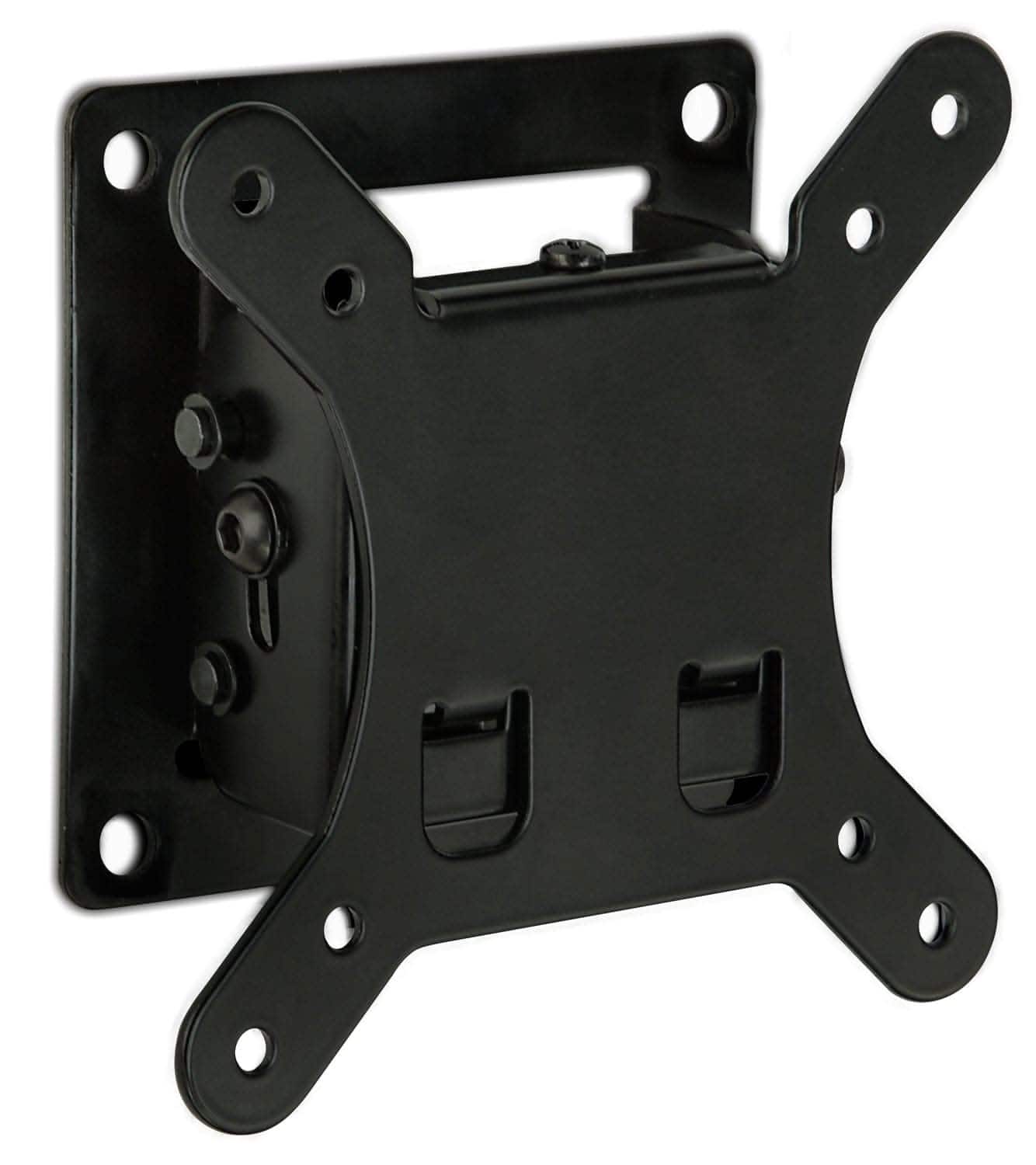 Mount-It! - Low Profile Tilt TV Wall Mount for 24"–32" TVs, Slim Design, Adjustable Tilt - Black