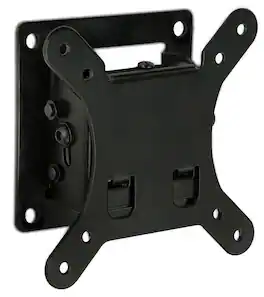 Mount-It! - Low Profile Tilt TV Wall Mount for 24"–32" TVs, Slim Design, Adjustable Tilt - Black