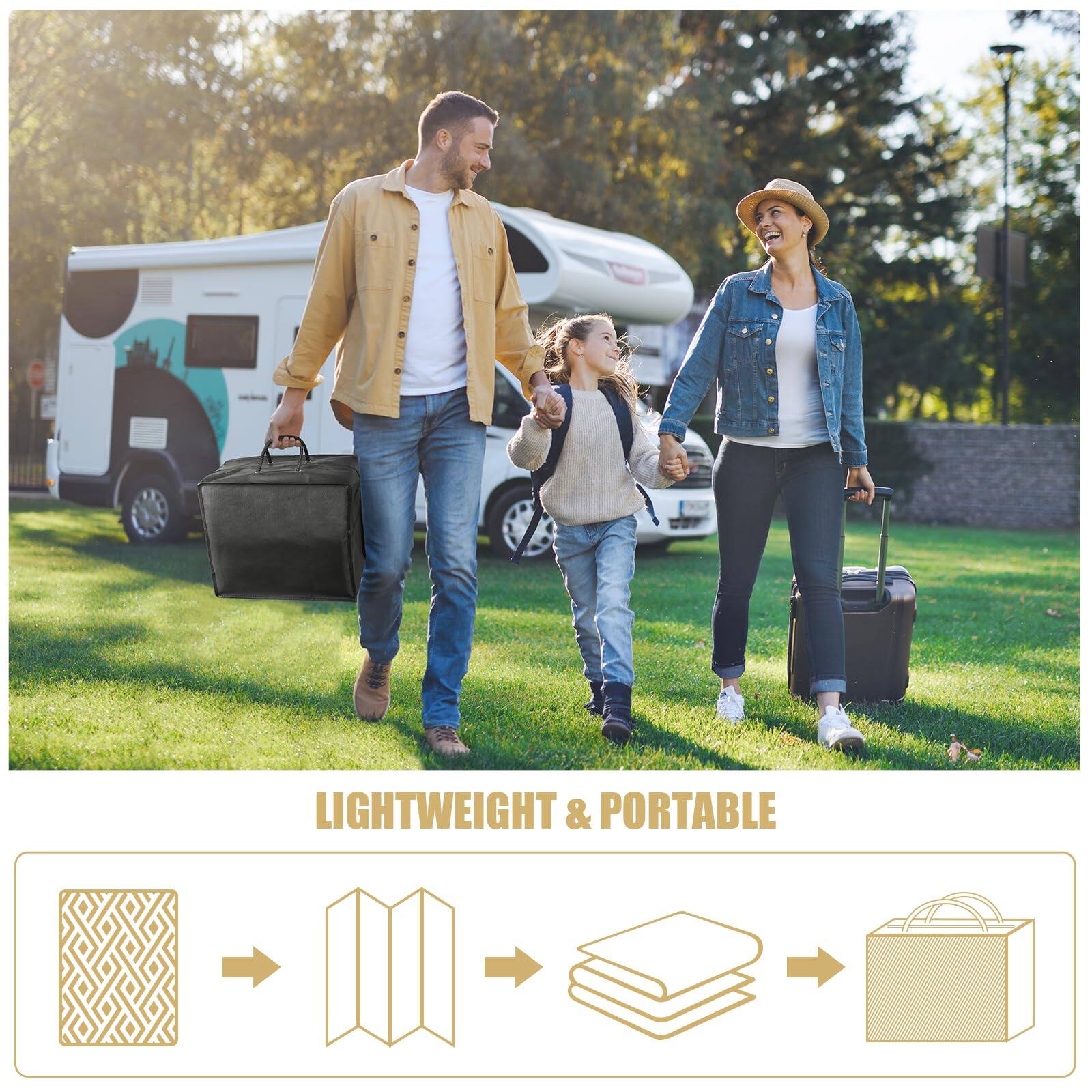 LIGHTWEIGHT & PORTABLE