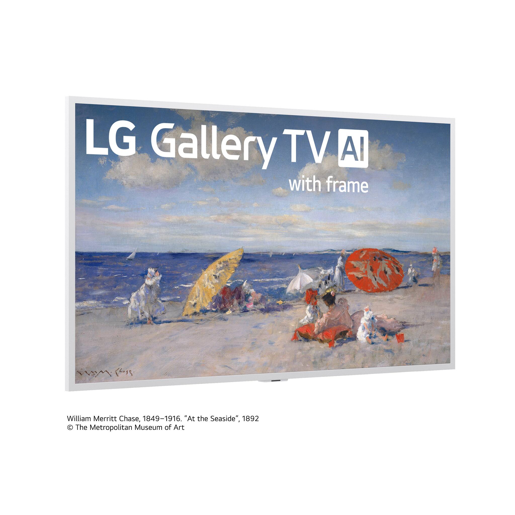 LG Gallery TV AI with frame

William Merritt Chase, 1849-1916. "At the Seaside", 1892  
The Metropolitan Museum of Art