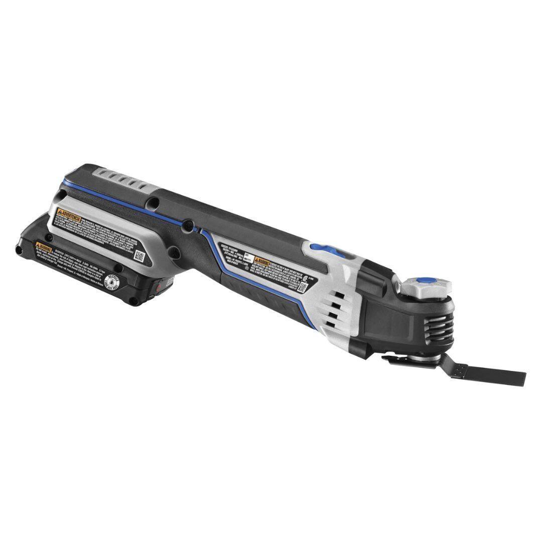 Angle. Dremel - Dremel 20V Max Cordless Oscillating 1 Battery Tool Kit with 5 Accessories.