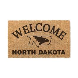 Jardine - North Dakota 18" x 34" Welcome Coir Doormat - Brown