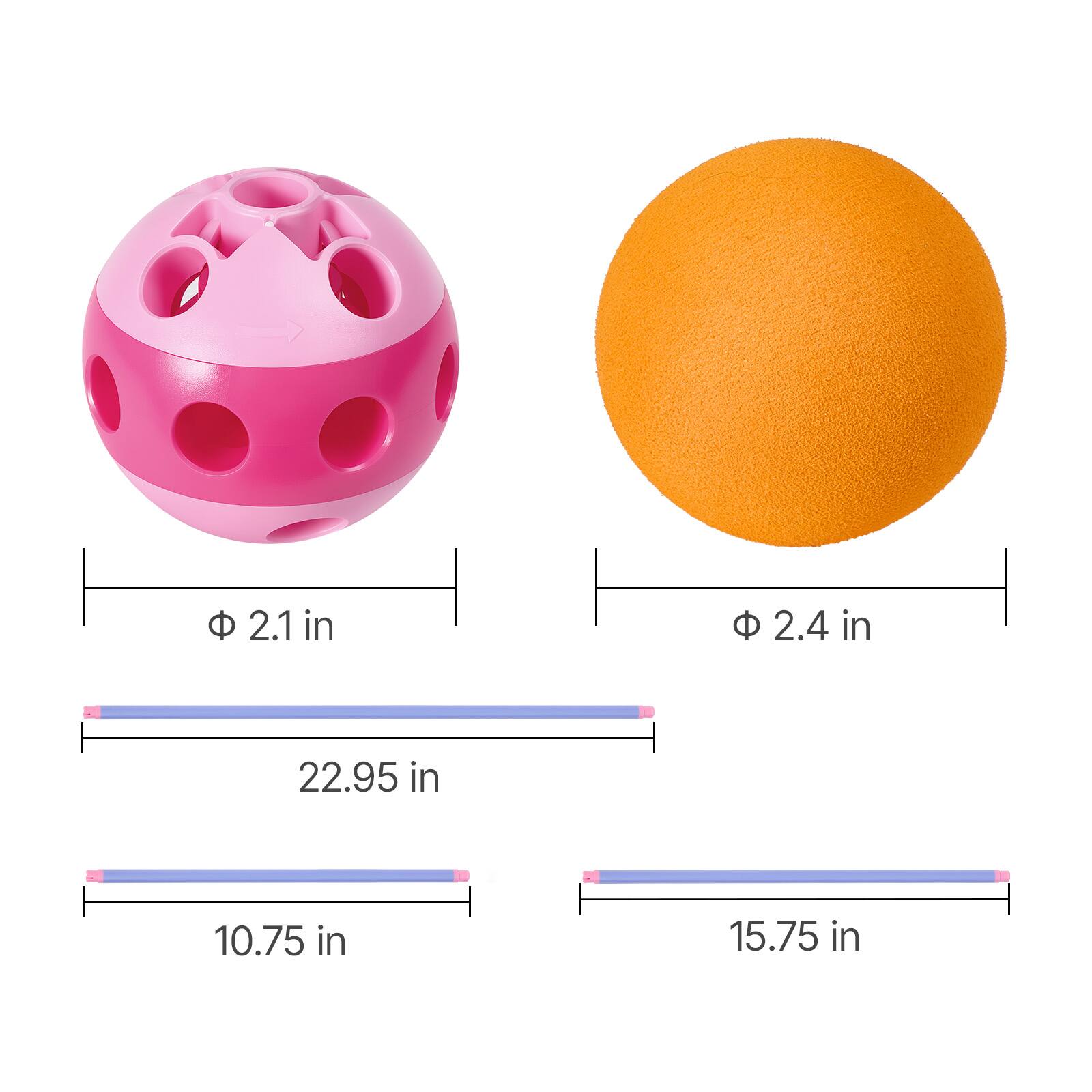 2.1 in  
2.4 in  
22.95 in  
10.75 in  
15.75 in