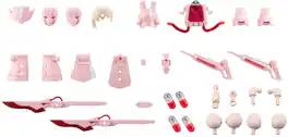 PopMarket - Kotobukiya - Megalomaria Unlimited Universe - Metamorphose Unit Ex Armor Pink Nurse Model Kit - COLLECTIBLES - Multicolor