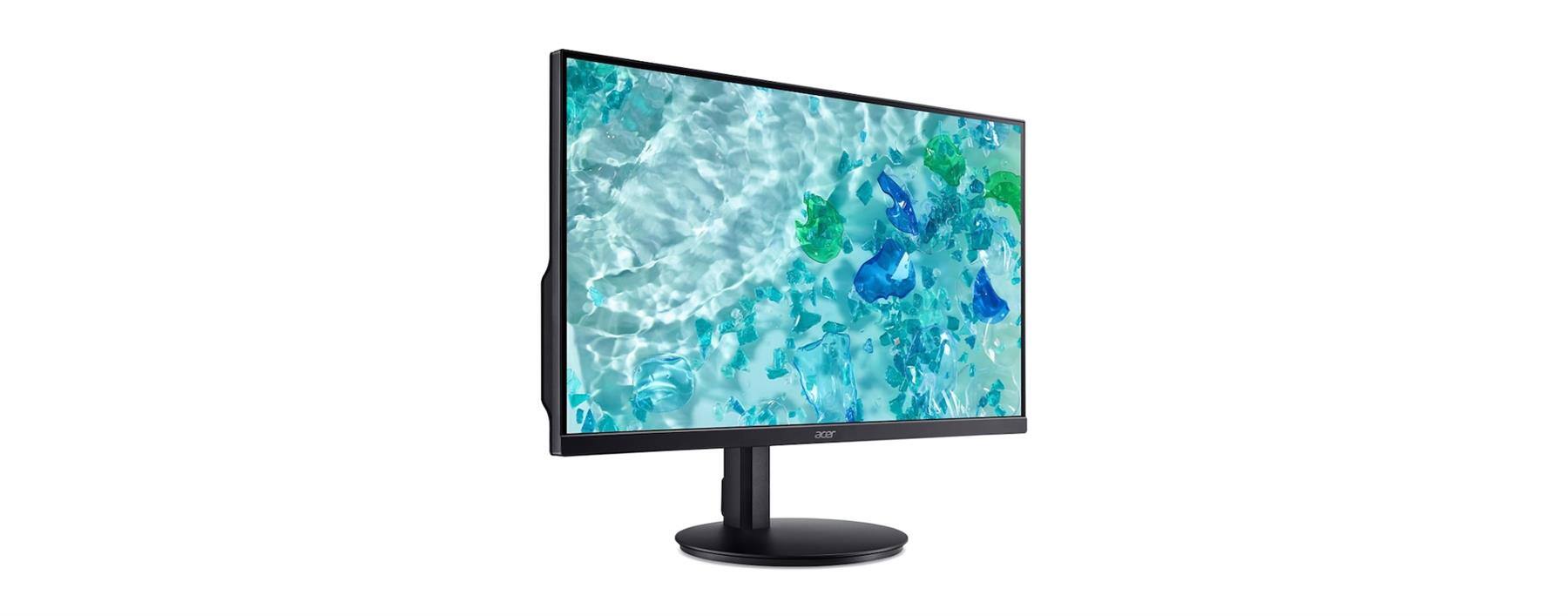 Left. Acer - Vero CB272 27" Full HD IPS Monitor with Webcam (CB272 D5bmiprcx) 1920x1080 | 100Hz |1ms | FreeSync.