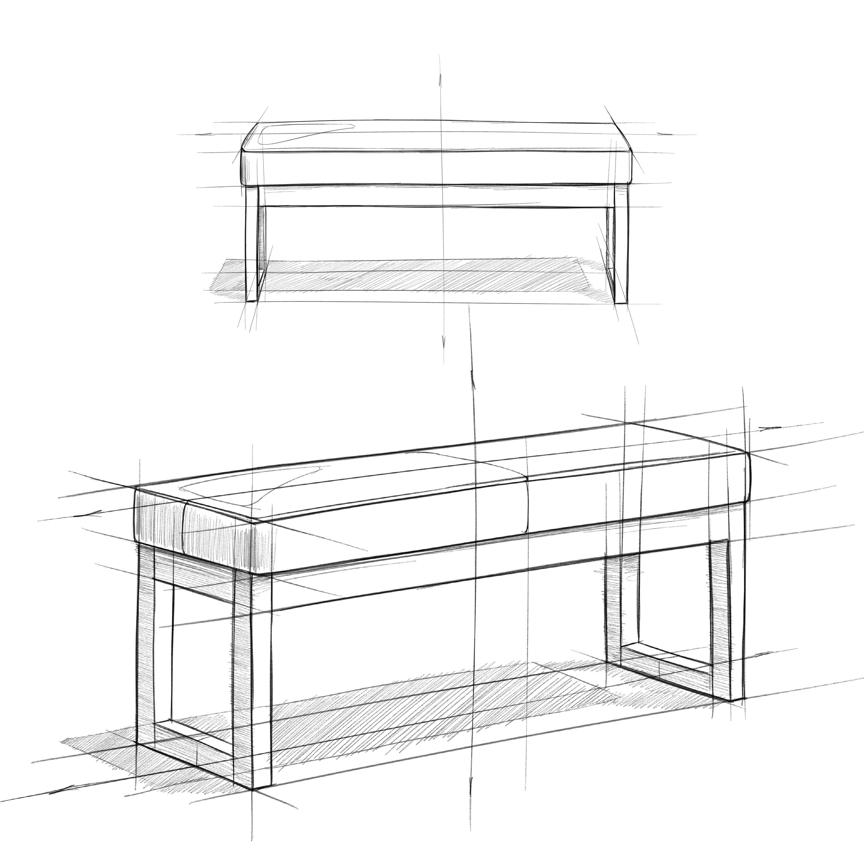 Left. Simpli Home - Milltown Large Ottoman Bench - Mink Brown.