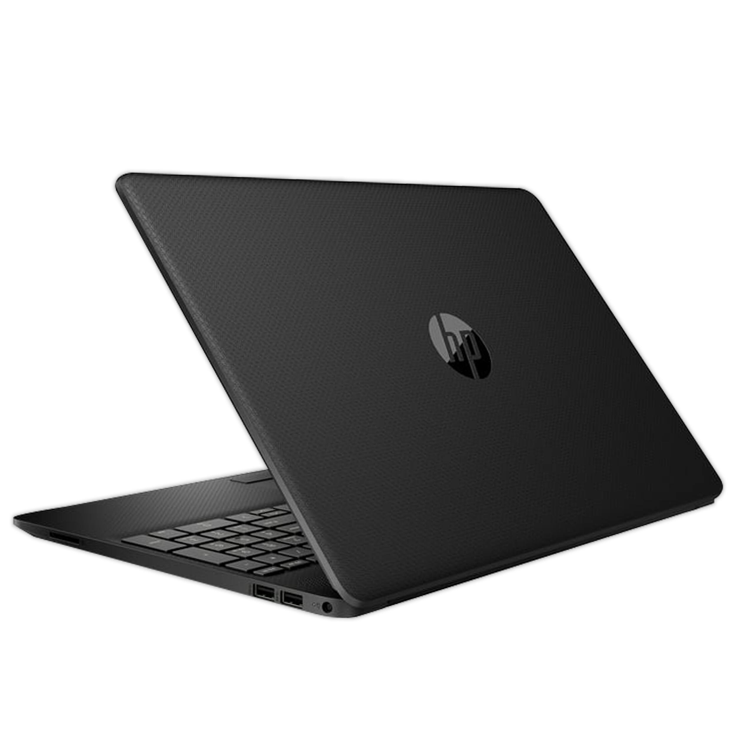 Alt View 3. HP - HP 15.6" HD Student Laptop,Intel Pentium Silver N5030,32GB RAM,2TB SSD,Intel UHD Graphics,Numeric Pad,Win 11, Black - Black.