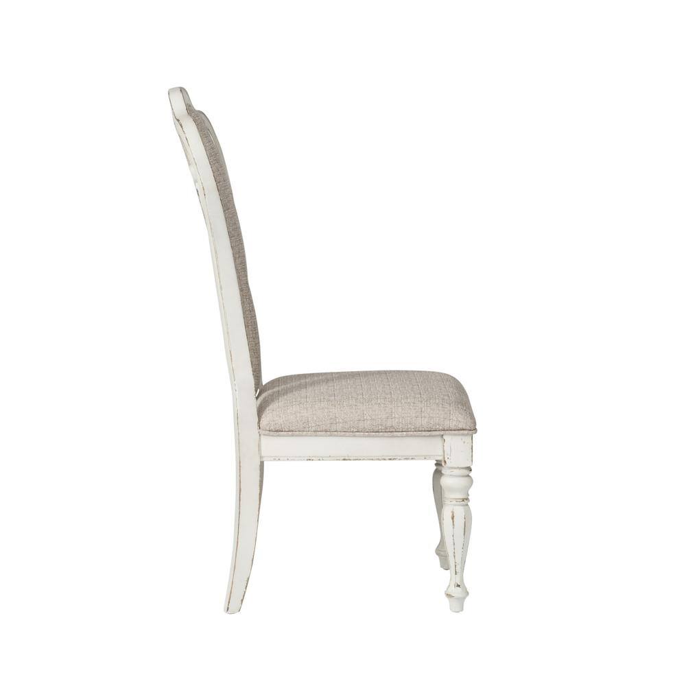 Liberty Furniture Industries - Splat Back Upholstered Side Chair (RTA)-Set of 2 - White