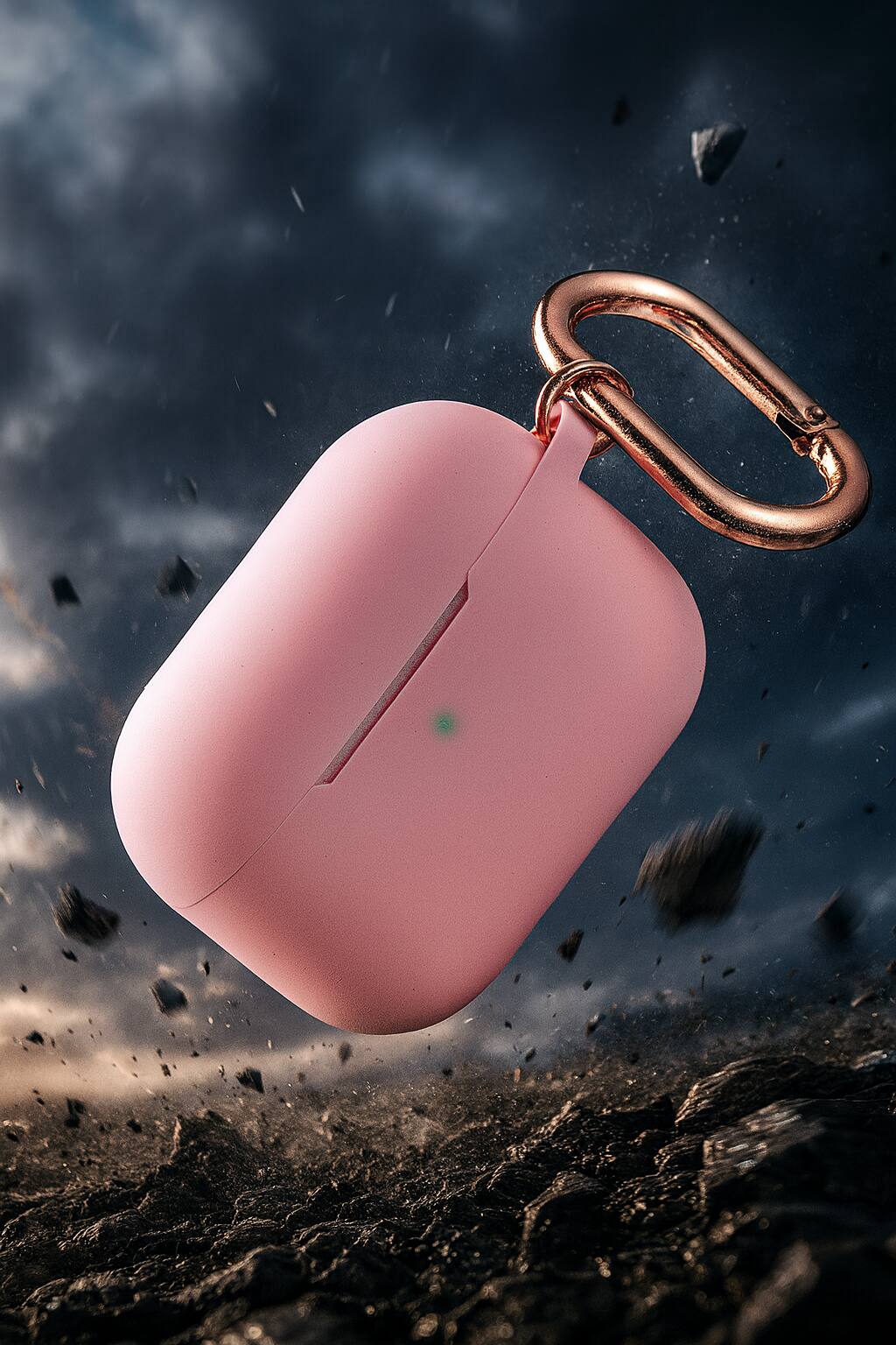 Alt View 1. SaharaCase - Apple Airpods Pro 3 Case Kit | Added Accessories | Smooth Silicone | Anti-Shock Material | Venture Series - Desert Rose.