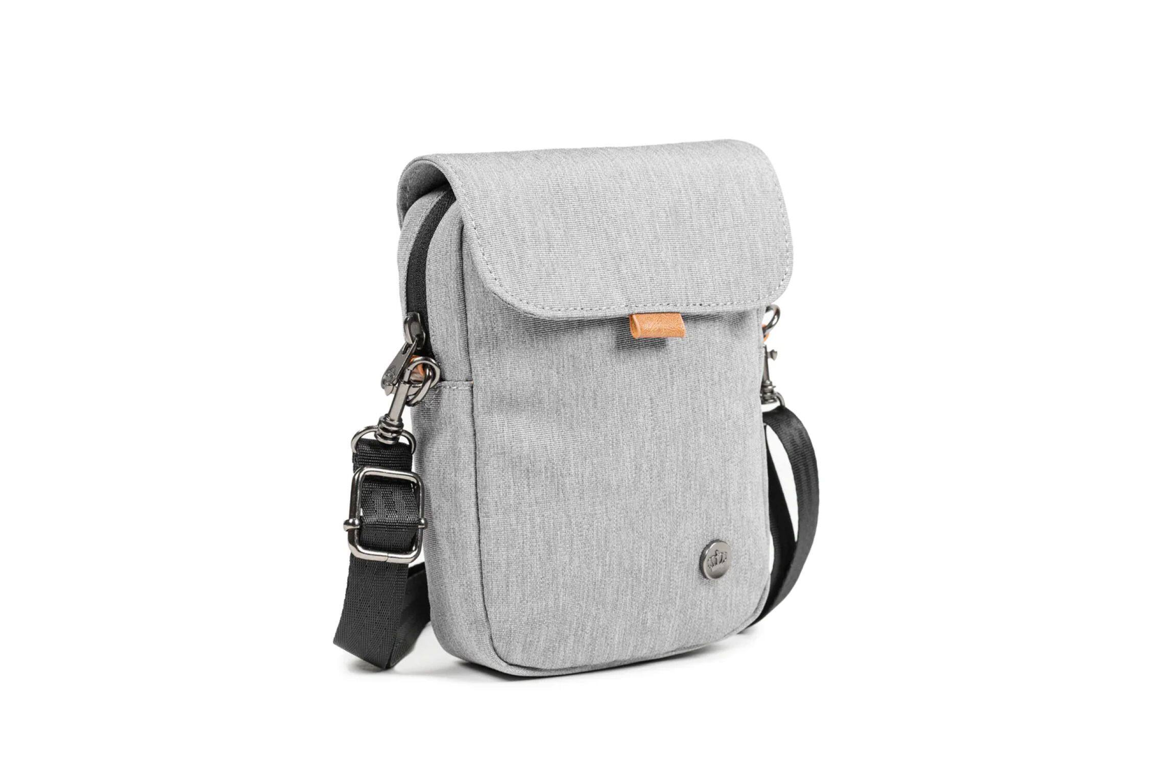 Alt View 1. PKG - Burrard Crossbody Slingbag - Gray.