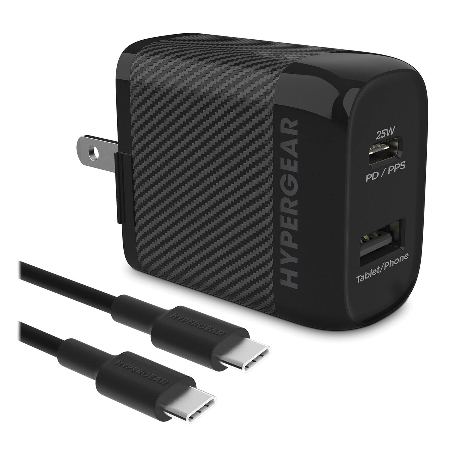 HYPERGEAR  
25W PD/PPS  
Tablet/Phone