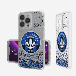 Keyscaper - MLS - CF Montreal iPhone Confetti Design Clear Case - 14 - Multicolor