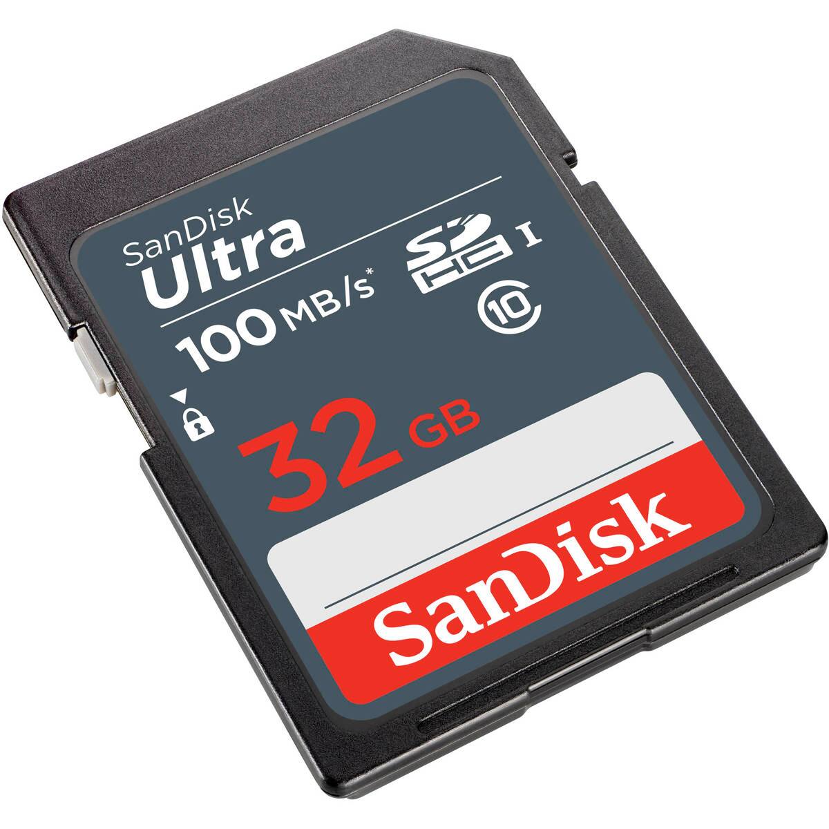 SanDisk Ultra SD HA I MB/s* 10 100 A 1 GB 32 SanDisk