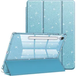 Kitcheniva - Slim Case For Samsung Galaxy Tab S9 FE And S10 FE 5G 10.9'' Clear Back Cover - Blue