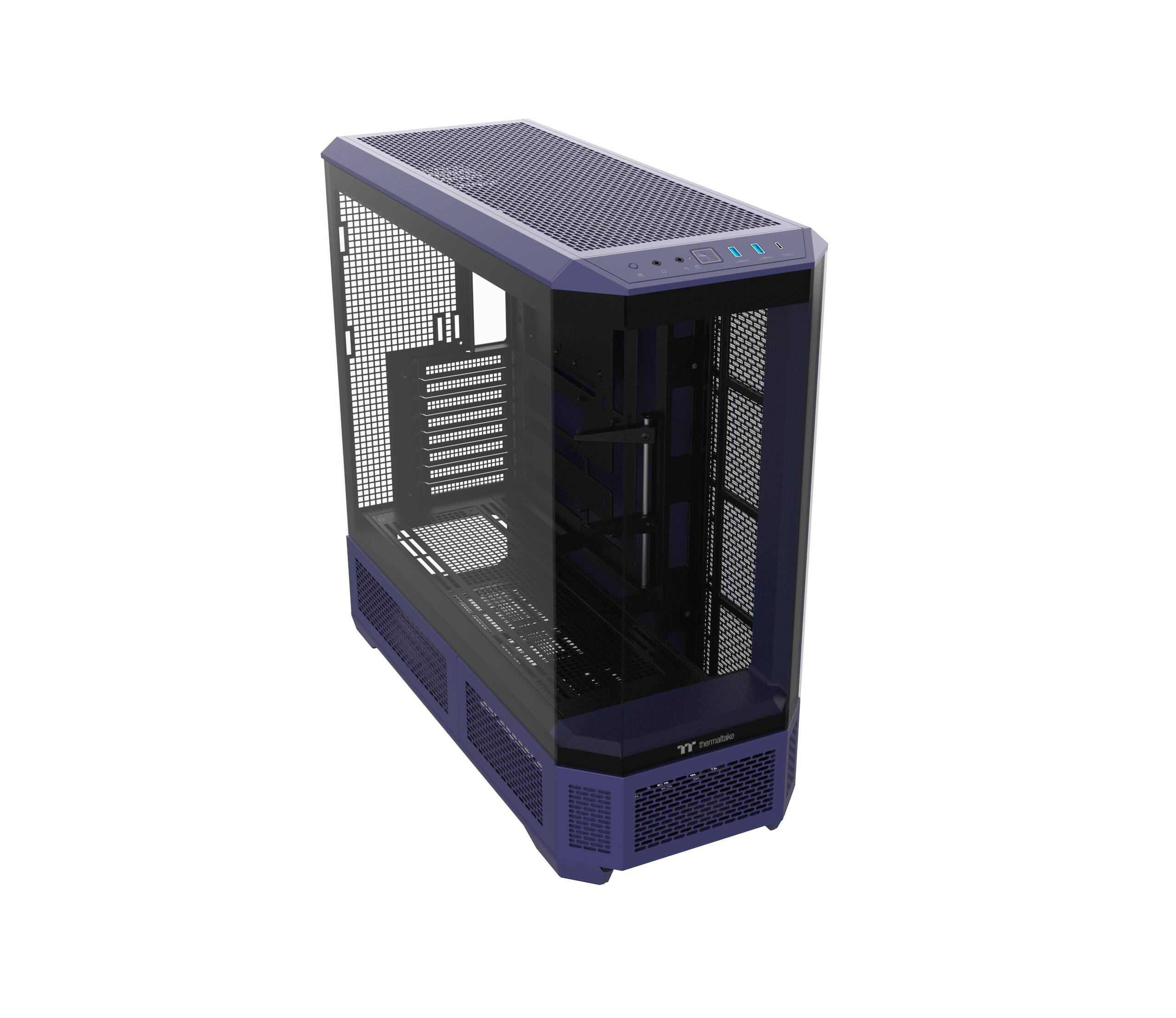 Alt View 2. Thermaltake - View 600 TG Full Tower ATX PC Case - Future Dusk.