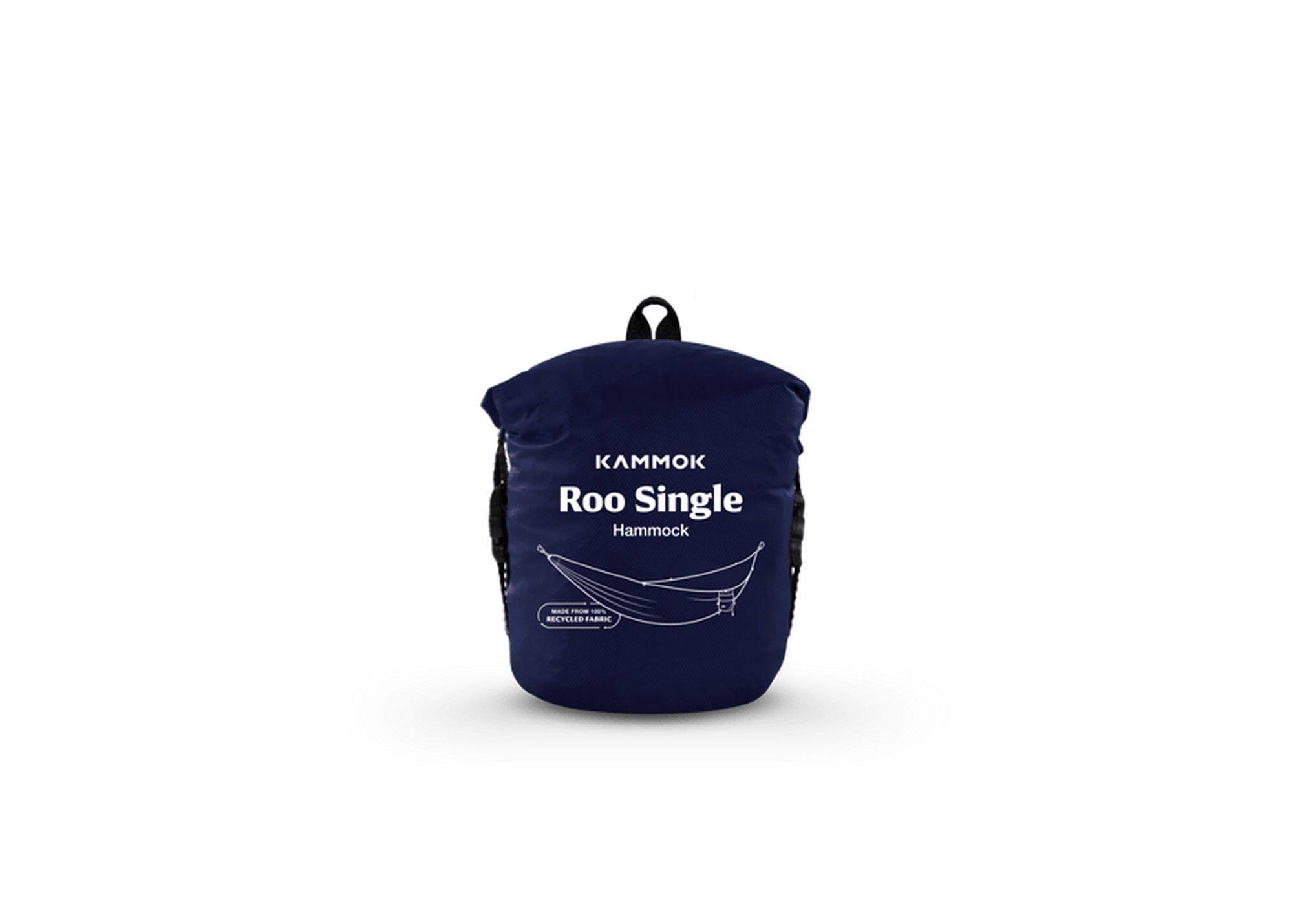KAMMOK Roo Single Hammock  
Made from 100% Recycled Fabric