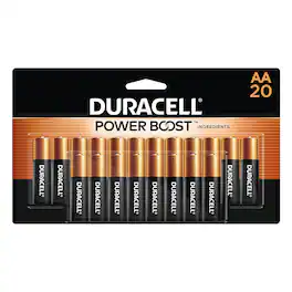 Duracell - Coppertop AA Alkaline Battery, 20/Pack (MN1500B20Z)