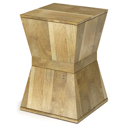 Front. Simpli Home - Westfield Side Table - Natural.