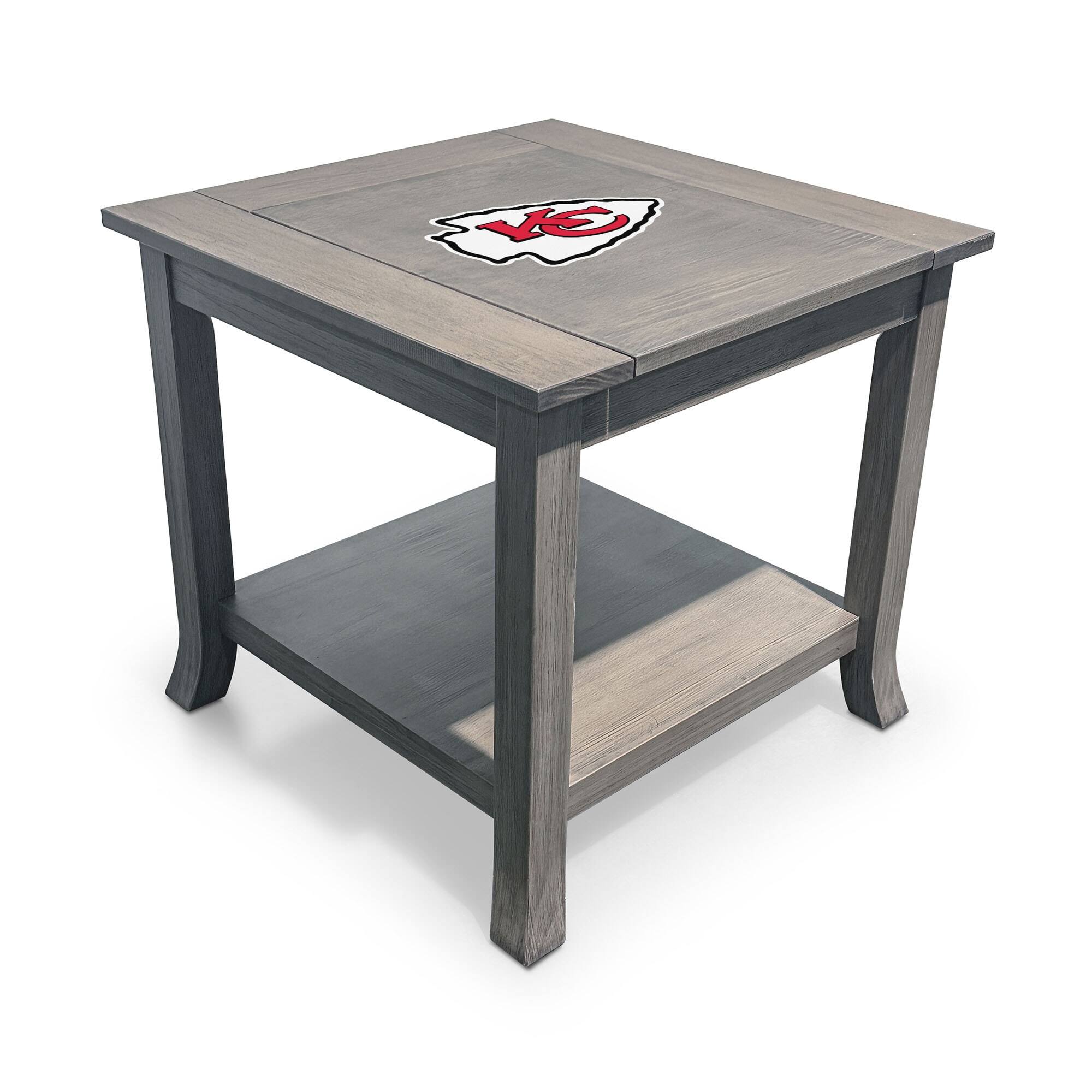 Imperial - Kansas City Chiefs Game Day Side Table - Gray