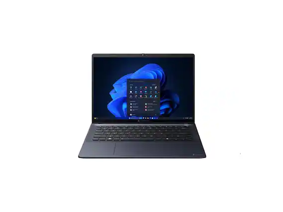 Front. Dynabook - Dynabook Tecra A40M 14" - Intel Core Ultra 7 - 16GB - 512GB SSD - Win 11 Pro - Wi-Fi 7 - Dark Blue.