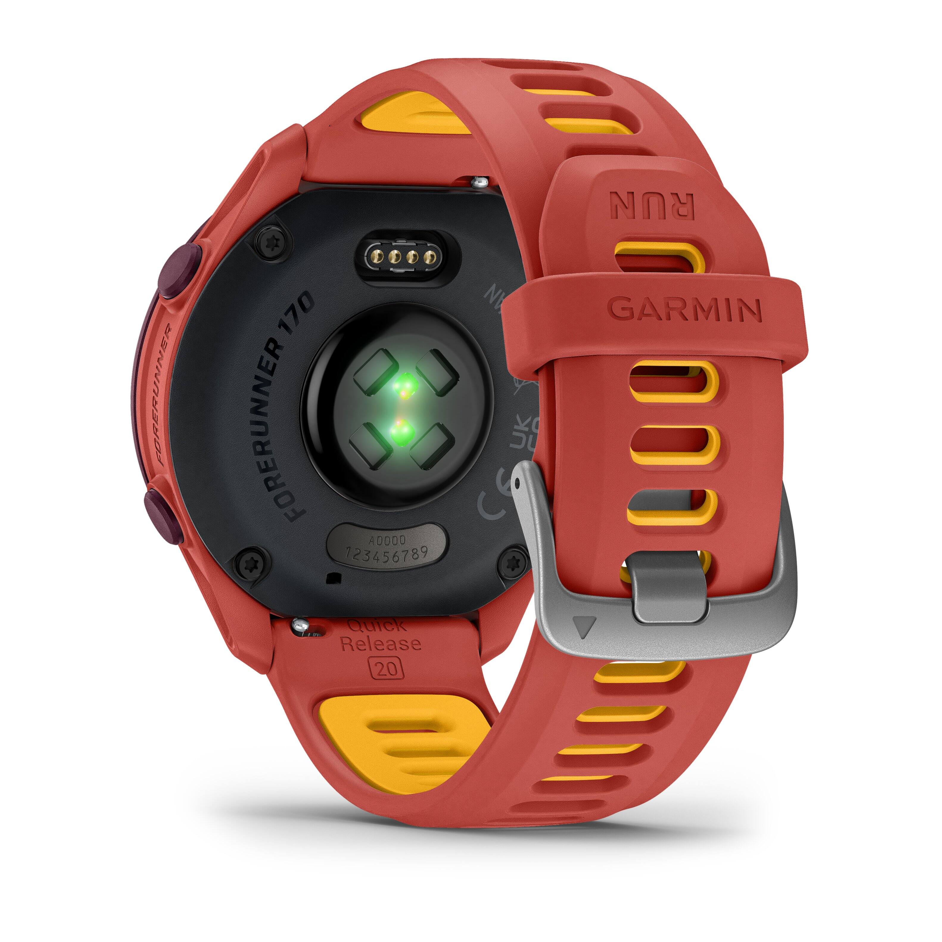 FORERUNNER 170  
GARMIN  
UK A0D00 723456789  
Quick Release 20