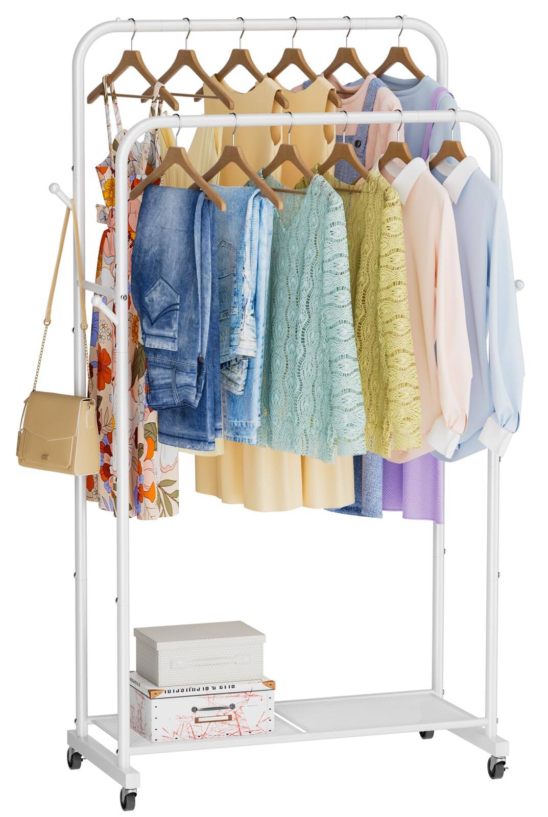 Black 1-White17.15"D x 36.15"W x 57"H