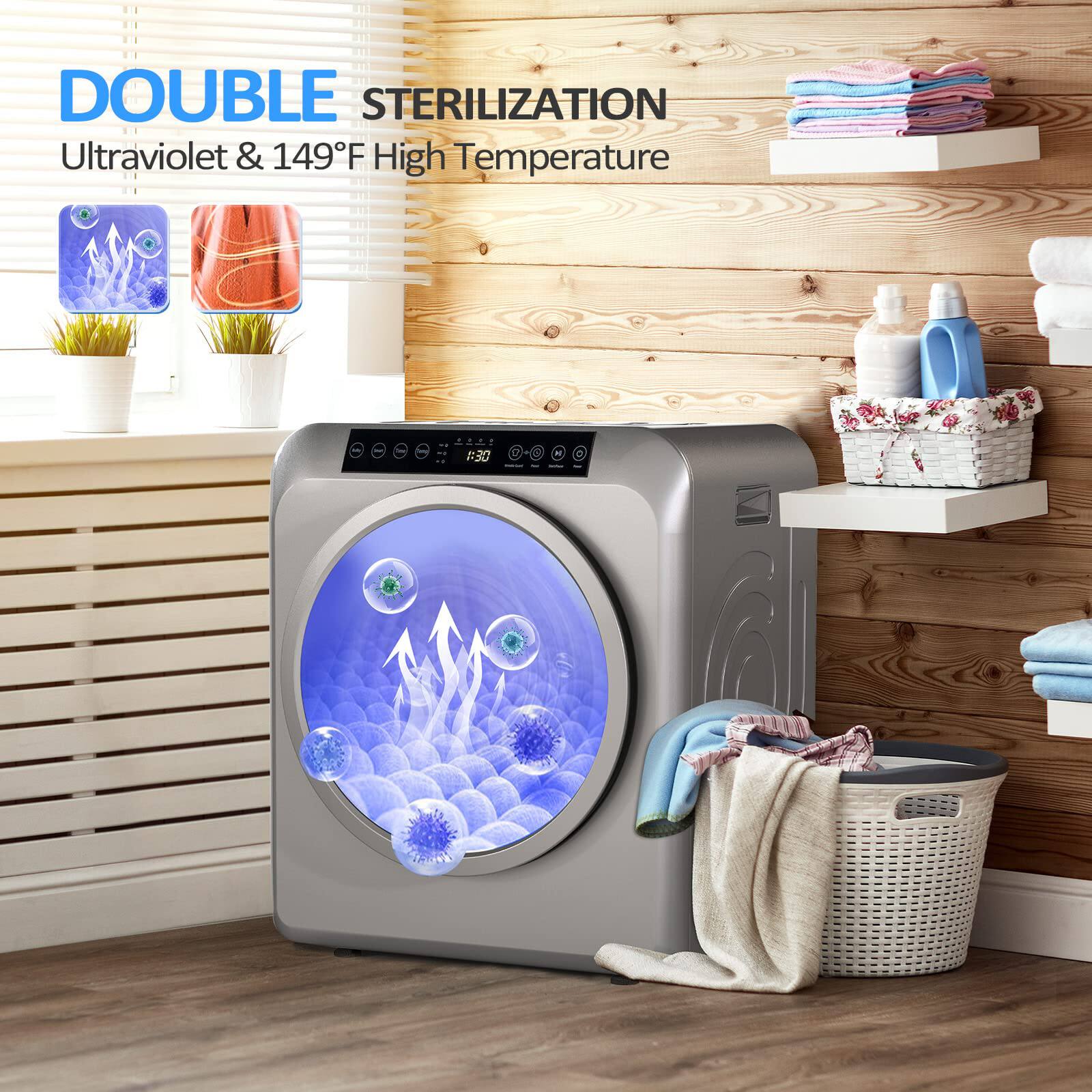 DOUBLE STERILIZATION  
Ultraviolet & 149°F High Temperature