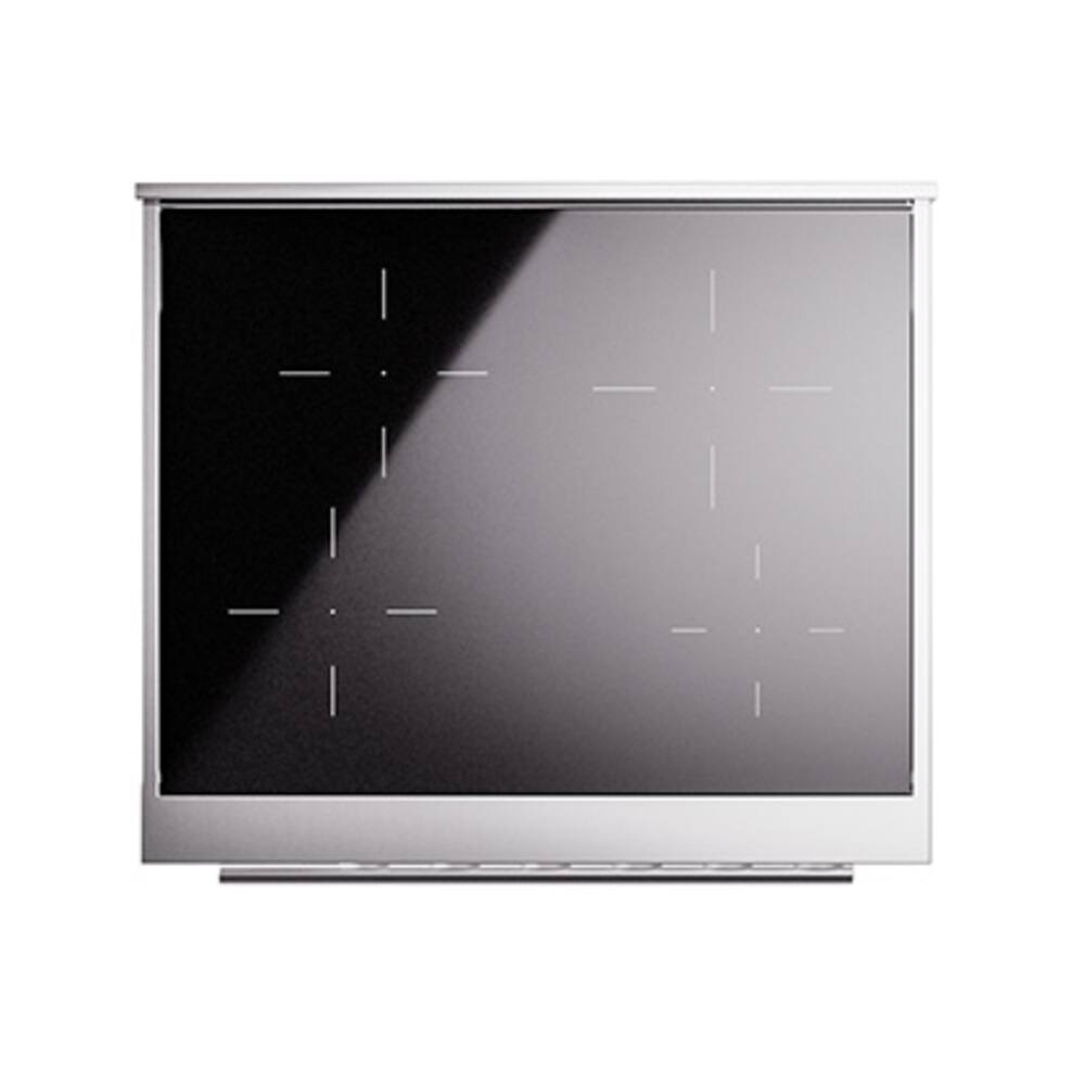 Alt View 2. ILVE - ILVE Professional Plus II 30 inch Induction Range with 4 Induction Elements (White) - White.