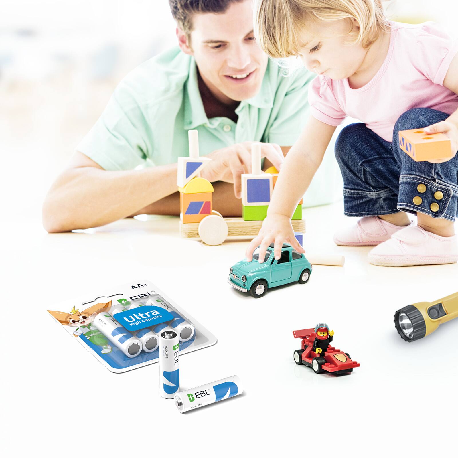 Sure, here is the corrected and grouped text from the image:

- NAVI - AR
- CRL Ultra VON Sude'a O C 1 FR EBL ascIer
- AA Ultra High-capacity
- EBL
- EBL