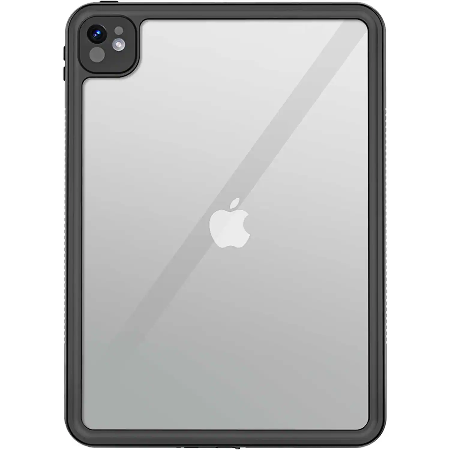 SaharaCase - Oasis Series Water-Resistant Case for Apple iPad Pro (M4 2024/M5 2025) 13" - Clear/Black