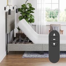 Front. Boyd Sleep - AdjustaFlex Adjustable Head Lift Base Kit, Lightweight Power Bed Kit, Quick Easy Installation - BLACK.