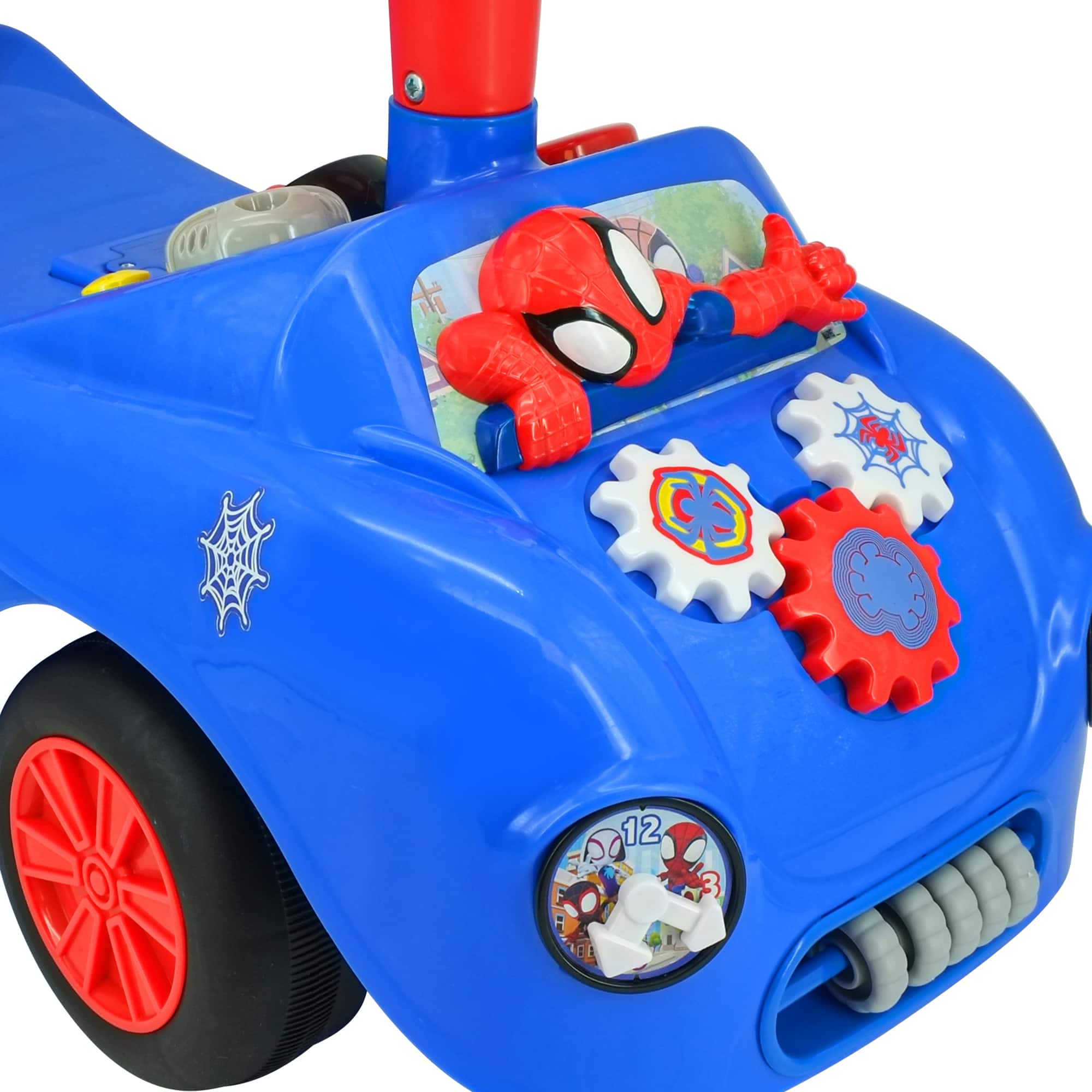 Kiddieland Spidey Web Racer Lights N' Sounds Ride on