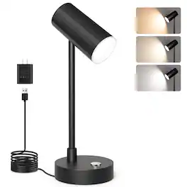 Dazzed Corner - Adjustable LED Desk Lamp, Dimmable Brightness, 3 Color Modes, Eye-Caring