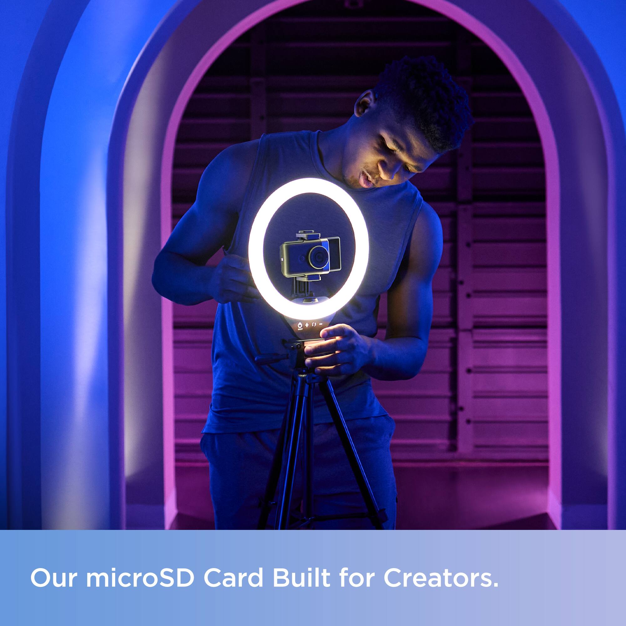 Our microSD Card Built for Creators.