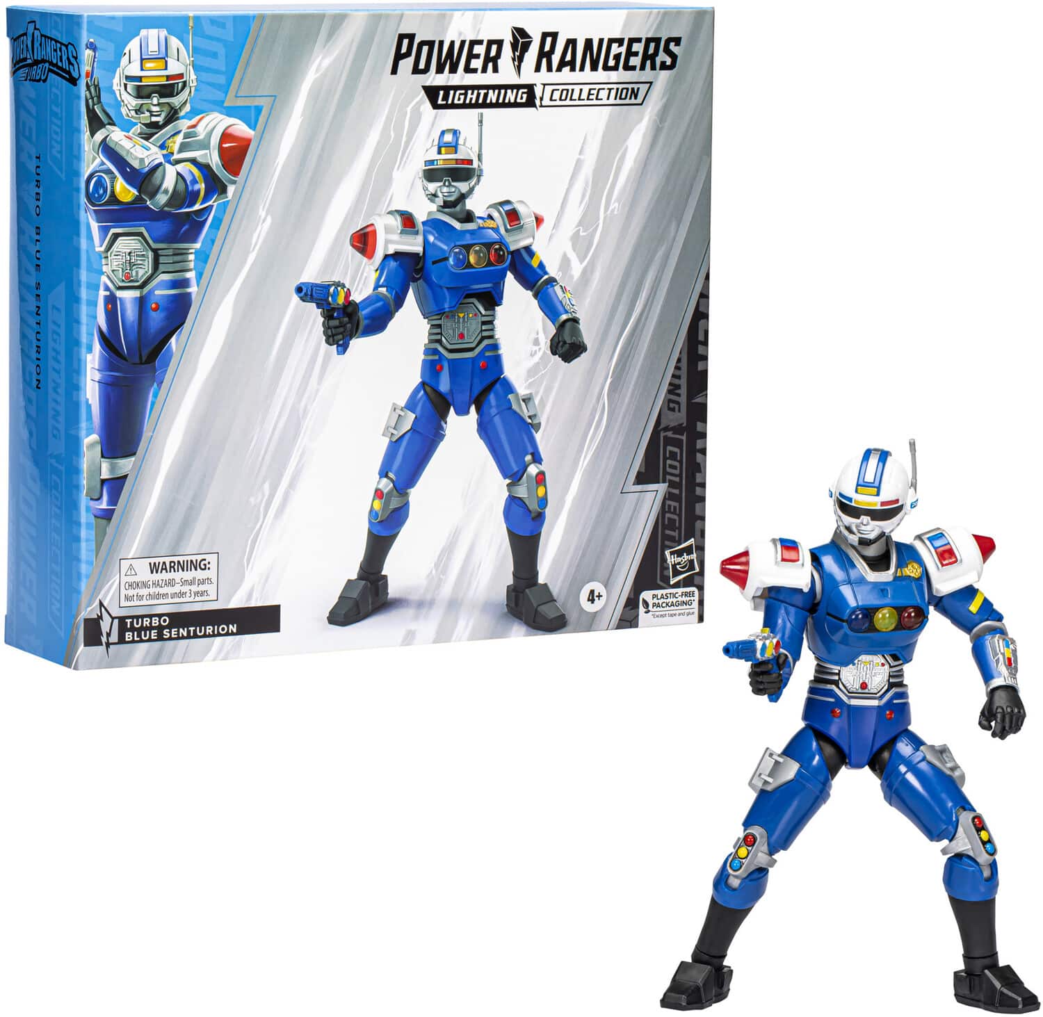Hasbro - Collectibles - Power Rangers Lightning Collection Turbo Blue Senturion - Multicolor price history on PriceWatchPro
