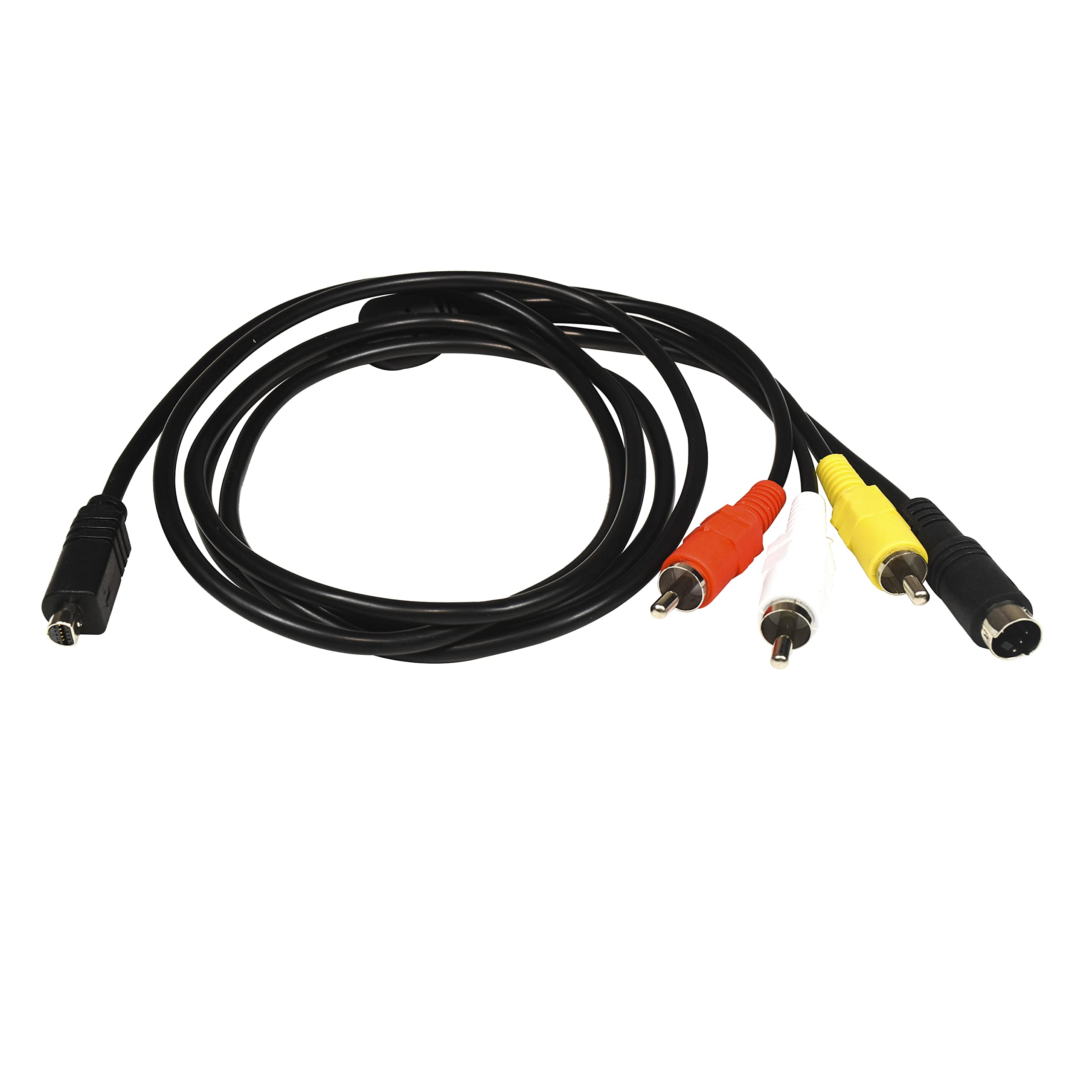 Alt View 2. HQRP - 10-Pin AV Audio Video Cable 60 inch Replacement for Sony Handycam and JVC Everio Camcorders.