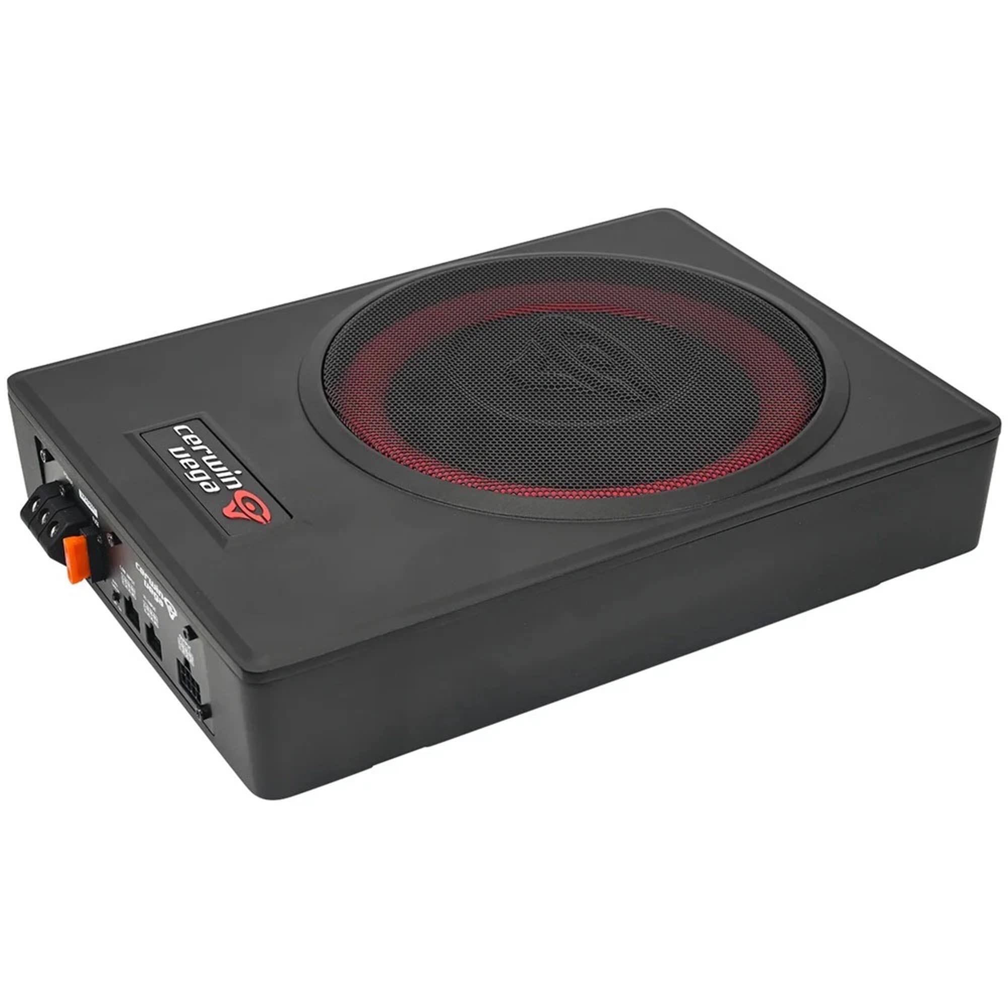 Alt View 3. Cerwin Vega - Cerwin-Vega VPAS841 Under-seat Bass Solution With Vega Bass + 4 Channel Output For Additional Speakers - Black/Gray.