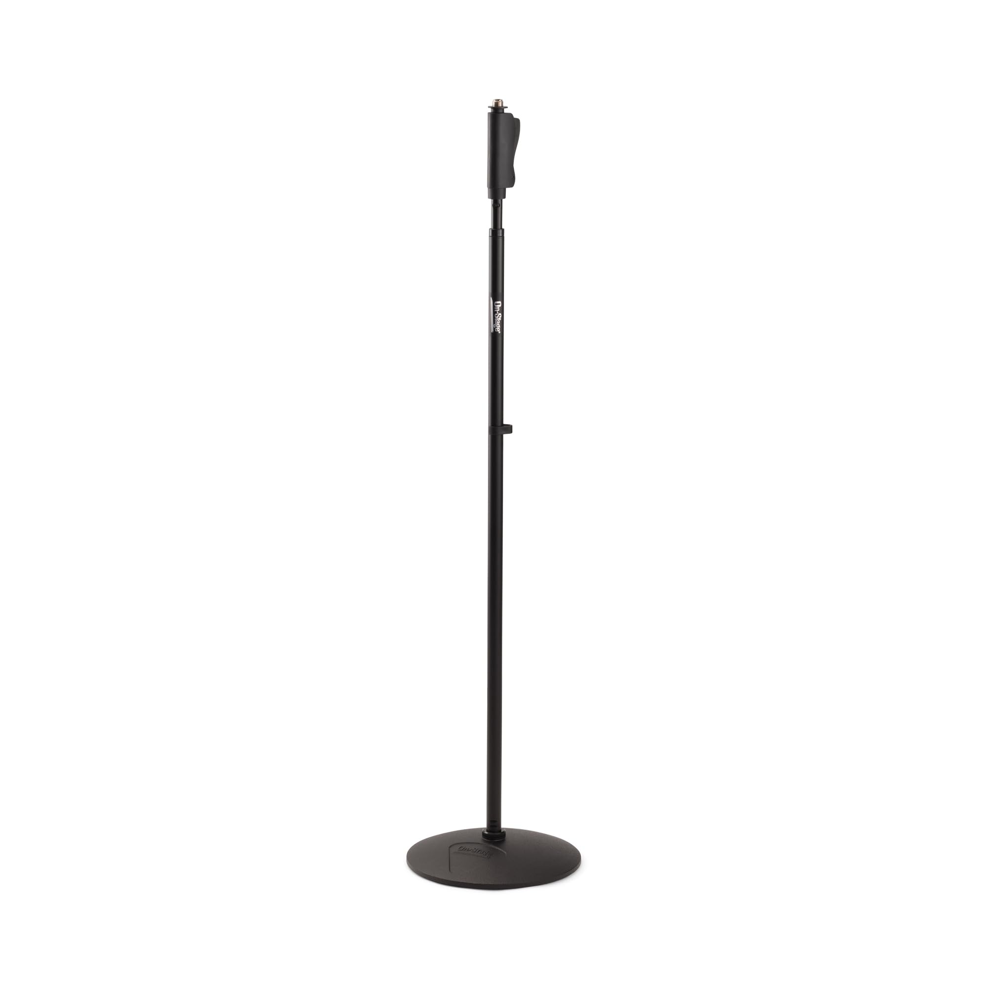 Alt View 1. On Stage Stands - On-Stage Production-Grade MS9510 One-Handed Mic Stand with Round Base (For Vocal and Instrument Microphones, - Black.